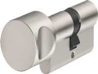 ABUS KE60NP Z30/K30 - Dørlåsningscylinder - nøgle - 6 nåle - pearl nickel