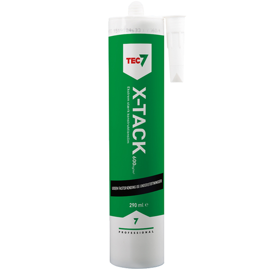 Tec7 X-Tack fugemasse patron 310 ml hvid