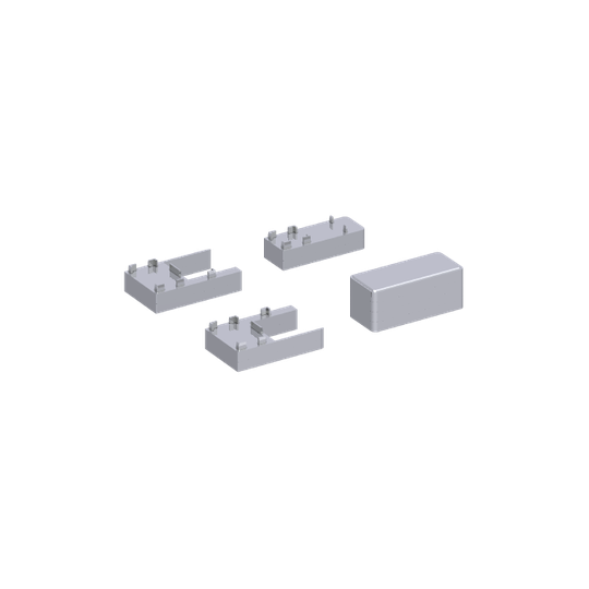 Scanbad MATCH Afstandsstykker (2x6 mm) rørgennemføring Match krom