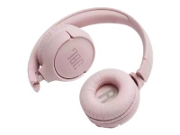 JBL TUNE 500 - Hovedtelefoner med mik. - på øret - kabling - 3,5 mm jackstik - pink