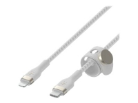 Belkin BOOST CHARGE - Lightning-kabel - USB-C han til Lightning han - 2 m - hvid - for Apple iPad/iPhone/iPod (Lightning)