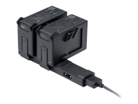 DJI FPV Fly More Kit - Batterioplader - (2x Intelligent Flight Battery) - Li-pol - 2000 mAh - 44.4 Wh - 6S - 3 x batterier lader op - for FPV