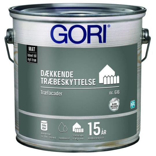 Dyrup Gori 616 Træbeskyttelse Dækkende Base 10 - 2,25lt