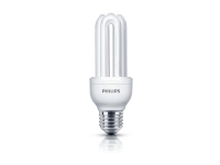 Philips 18W WW E27 220-240V 1PF/6, 18 W, E27, Genie, 10000 t, 1100 lm, Varm hvid