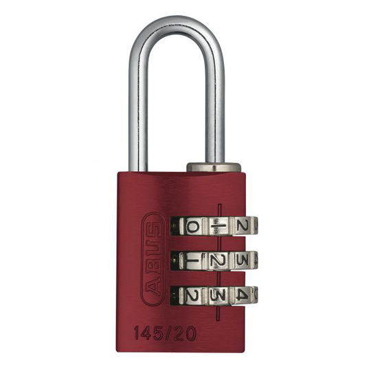 Abus Kodelås 20 Mm 145/20 Rød - 47851