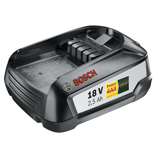 Bosch Akku PBA 18V 2.5Ah W-B Systemtilbehør 18-V lithium-ion - 1600A005B0