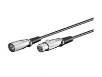 MicroConnect - Forlængerkabel til audio - XLR3 hun til XLR3 han - 20 m
