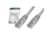 Uskærmet netværkskabel Digitus, kat5e, grå, 3 m