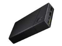 Green Cell PowerPlay 20 - Powerbank - 20000 mAh - 18 Watt - 2 A - GC Ultra Charge, Huawei Fast Charge, PE 2.0, PD, QC 3.0, AFC - 3 output-stikforbind
