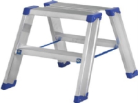 SILKEBORG STIGE Arbejdsbuk smal aluminium 2x3 trin Platformsmål: 250x420mm Længde 0,68m