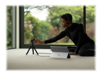 Microsoft Modern USB-C Headset - Headset - på øret - kabling - USB-C - sort - Certified for Microsoft Teams