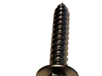 Montageskrue 6,5x75 stål - FZB Montageskrue m/6kt. hoved og flange stål 100stk