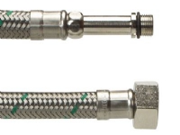 Tilsl.Sl Spx x3/8 omløber 500mm - M10 lang. Softpex Rustfri flet DN8
