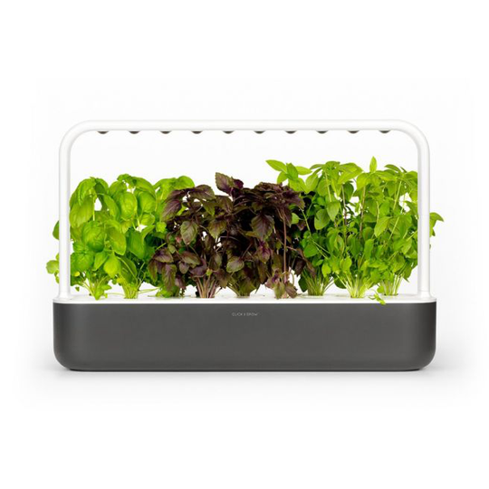 Click and Grow Smart Garden 9 Starter kit Dark Gray