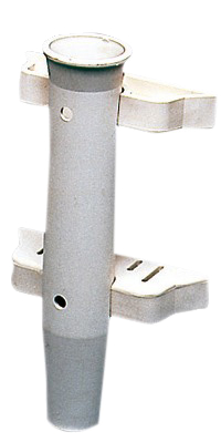 White plastic rod holder 44mm