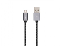 3SIXT BLK Micro USB Cable 1.0m