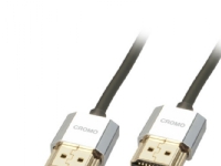 Lindy 41671, 1 m, HDMI Type A (Standard), HDMI Type A (Standard), 3D, Sort