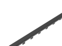 Blücher rist line COPENH.800 - Rist: 40x732mm- Farve: Sort- Rustfrit stål: AISI304/EN1.4301