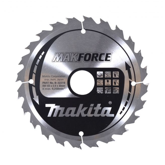 Makita Hm Klinge 165x30x24z Makforce - B-32219