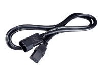 Black Box IEC Extension Cord - Forlængerkabel til strøm - IEC 60320 C14 til IEC 60320 C13 - 1 m
