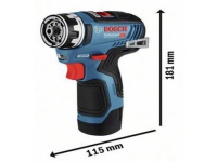 Bosch SKRUEMASKINE GSR12V-35FC 2X3A GFA L-BOXX