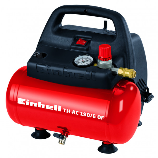 Einhell Kompressor 6L-8BAR 230V-1100W - TC-AC 190/6/8 OF - 4020495
