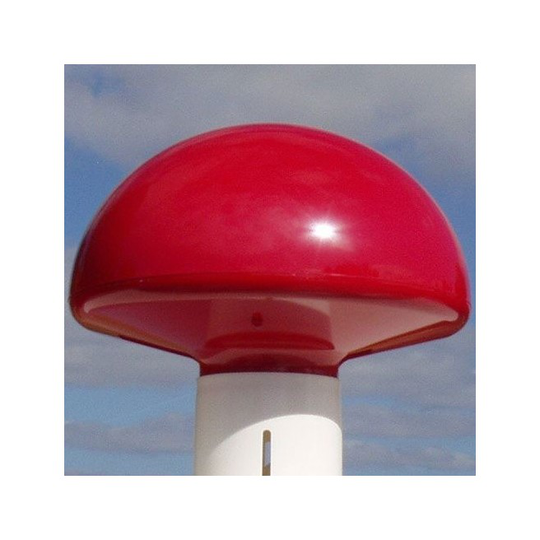 Dano Mast Rød Plast Knop - 9 - 18 M 190mm