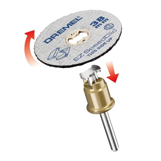 Dremel Skæreskivesæt speedclic ø38mm 2stk