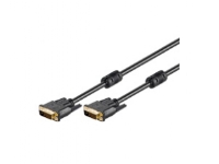Goobay 93952, 20 m, DVI-D, DVI-D, Hanstik, Hanstik, Sort