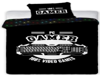 Gamer Sengetøj 140x200 cm - 100 procent bomuld