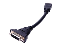 Club 3D - Videoadapter - HDMI han til DVI-I hun