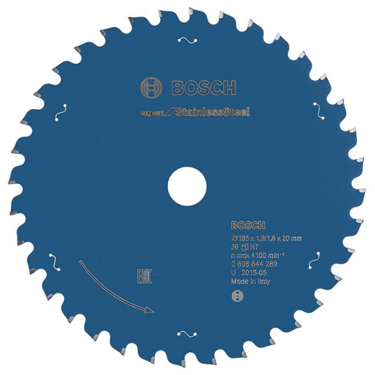 Bosch Rundsavsklinge 185x20mm 36t Exp Stainless - 2608644289