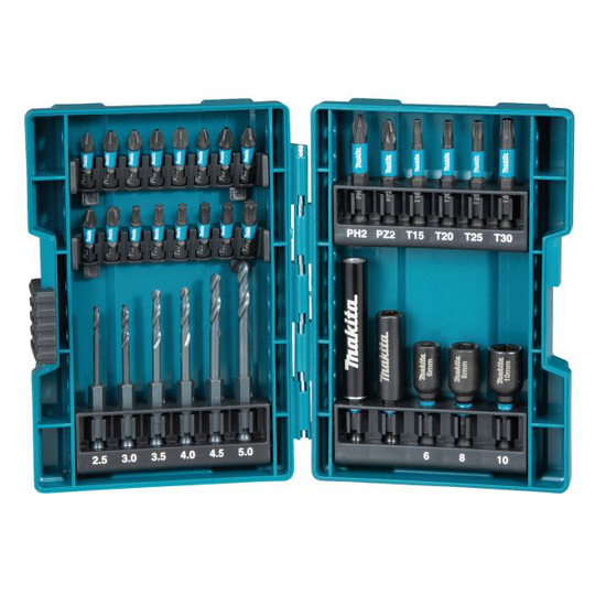 Makita Bor-/bitssæt 33 Stk. Ass. - B-66896