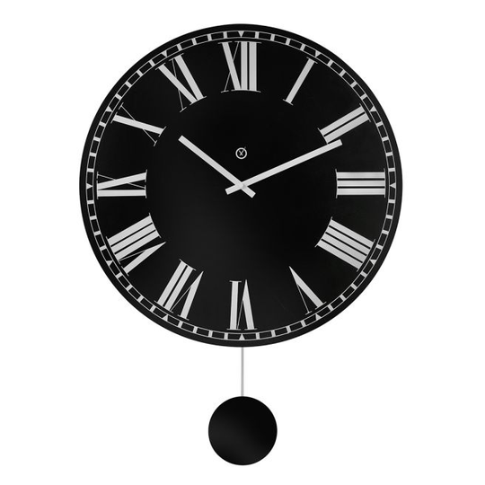 Sompex Vægur Bari Sort-Hvid - Højde 80 cm
