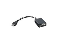 Lenovo - Videoadapter - HD-15 (VGA) hun til mini HDMI han - 20 cm