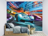 Superbil gaderæs tapet 243 x 305 cm