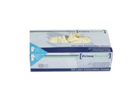 Engangshandske Prime Source str. L uden pudder Latex AQL 1.5 hvid - (100 stk.)