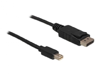 Delock - DisplayPort kabel - Mini DisplayPort han til DisplayPort han - 2 m