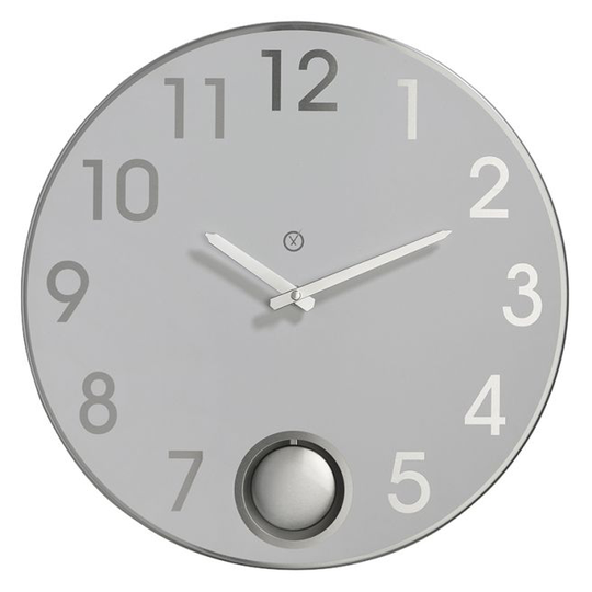 Sompex Vægur Brussels Hvid-Silver