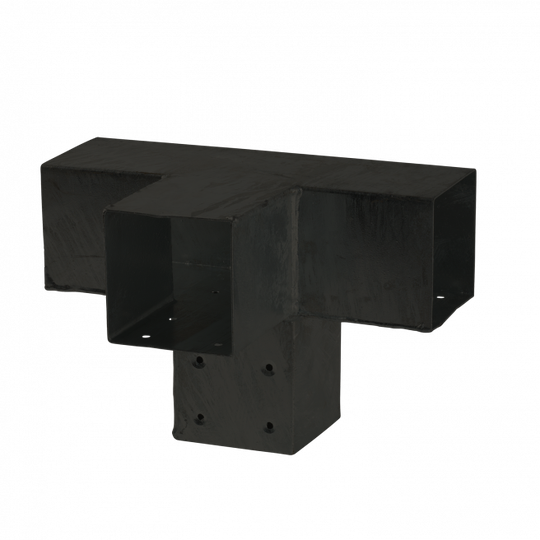 Plus Cubic forlængerbeslag dobbelt, til 9x9 cm stolper - 17973-15