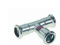 VSH tee muffe/muffe/muffe 76,1X54X76,1 mm fz