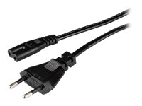 Hama - Strømkabel - IEC 60320 C7 til Europlug (han) - 1.5 m - sort