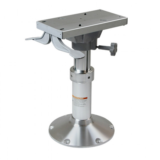 Marinvent shd gasdæmpet stolkonsol m/sv. & glide h:43-61cm