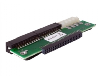 Delock - IDE- / EIDE-adapter - 40-PIN IDC, 4-PIN intern strøm (han) til 44-PIN IDC (hun)