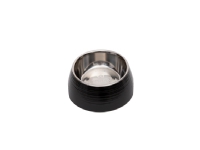 Paw Love - Rund hundeskål (Medium 350ml) - Sort
