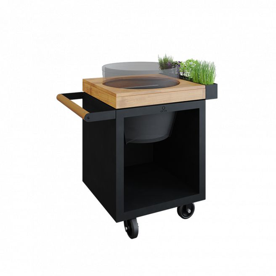 OFYR Kamado Table Black 65 PRO Concrete TB