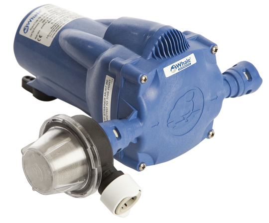 Whale watermaster ferskvandspumpe 8 liter, 12v, 2 bar
