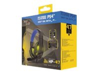 Steelplay HP-47 - Headset - fuld størrelse - kabling - USB, 3,5 mm jackstik