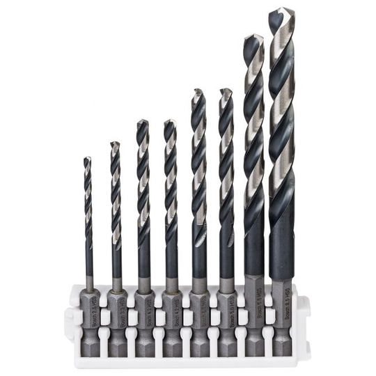 Bosch Metalborsæt HSS Impact 2,5-8,5mm 8stk - 2608577140