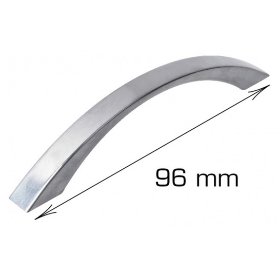 Home-it buet bøjlegreb 96 x 30 mm aluminium